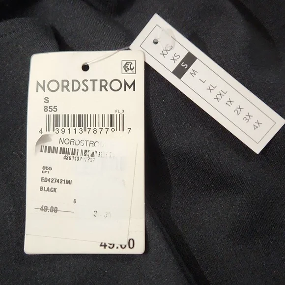 NWT! Open edit Nordstrom black dress - Picture 7 of 9